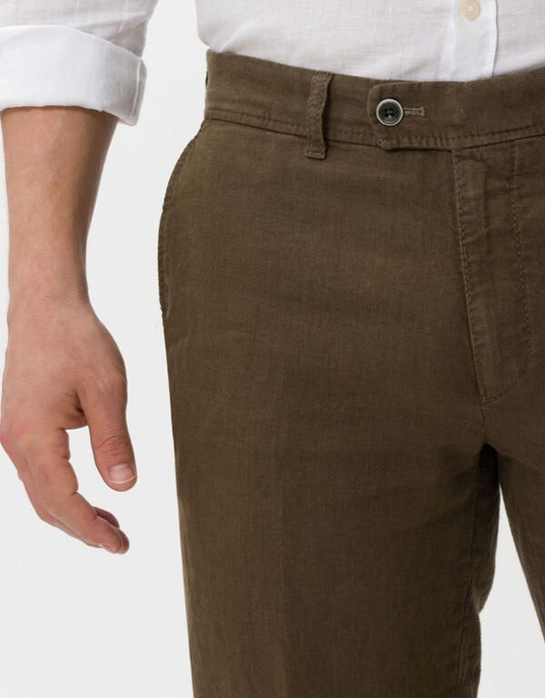 Льняные брюки чинос Brax | купить в интернет-магазине Olymp-Men