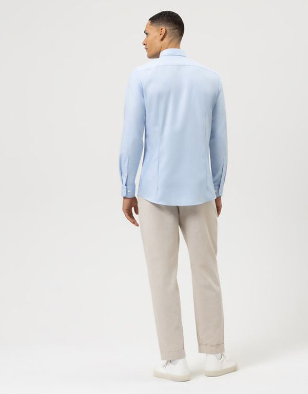 Рубашка мужская классическая OLYMP №6, твил, супер слим | купить в интернет-магазине Olymp-Men
