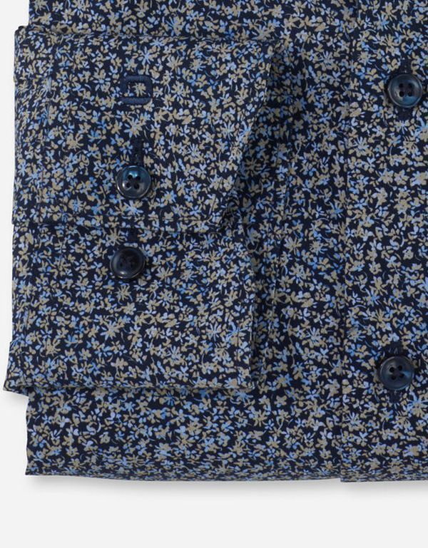 Рубашка мужская с принтом OLYMP Luxor, modern fit на высокий рост | купить в интернет-магазине Olymp-Men
