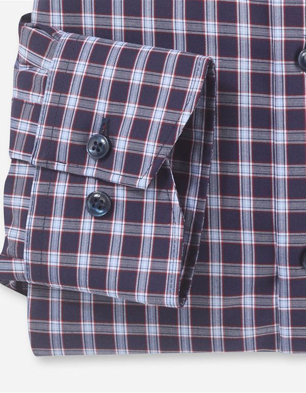 Рубашка мужская с пуговицами на воротнике OLYMP Luxor, modern fit | купить в интернет-магазине Olymp-Men