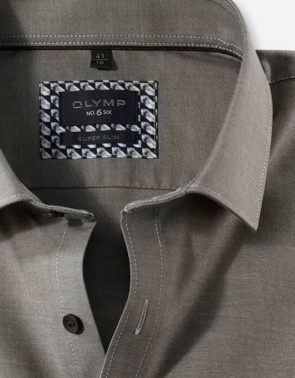 Рубашка мужская классическая OLYMP №6, супер слим | купить в интернет-магазине Olymp-Men