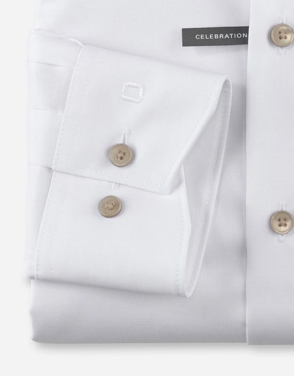 Сорочка мужская классическая OLYMP Luxor, фактурная ткань, прямой крой | купить в интернет-магазине Olymp-Men