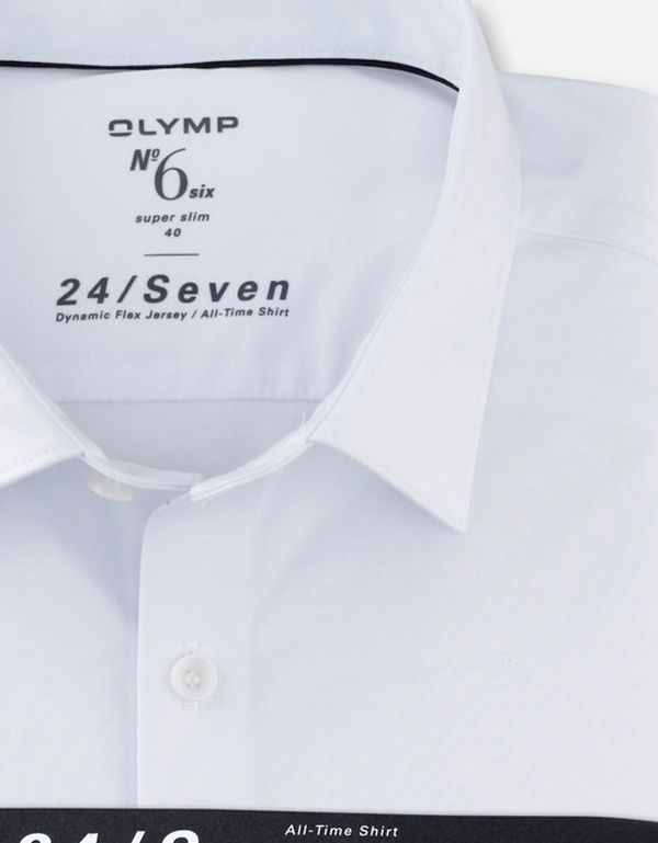 Рубашка трикотажная OLYMP супер слим, высокий рост, артикул 25037900