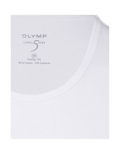 Футболка бельевая мужская белая приталенная | купить в интернет-магазине Olymp-Men