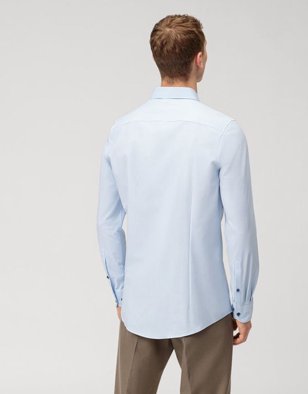 Рубашка мужская с длинным рукавом OLYMP 24/7, климат-контроль, body fit | купить в интернет-магазине Olymp-Men
