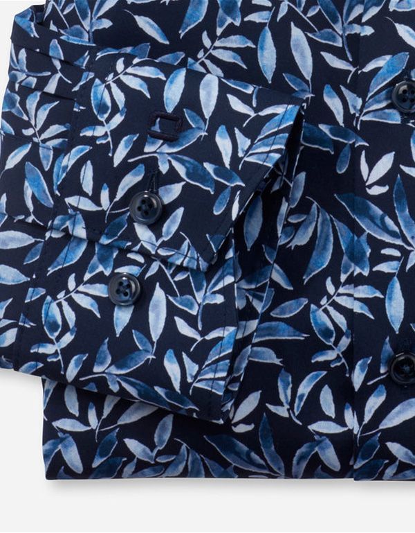 Рубашка мужская с цветочным рисунком OLYMP Luxor, modern fit | купить в интернет-магазине Olymp-Men