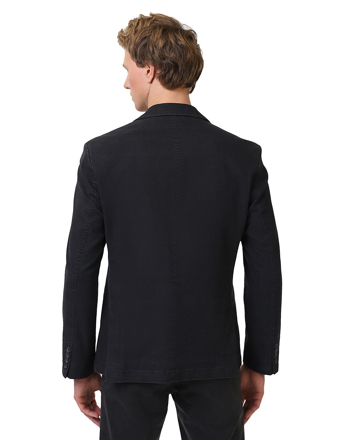 Пиджак хлопковый мужской в клетку, 2 шлицы | купить в интернет-магазине Olymp-Men