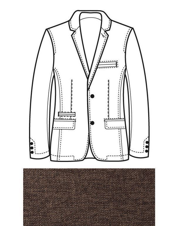 Пиджак мужской w.Wegener с накладными карманами | купить в интернет-магазине Olymp-Men