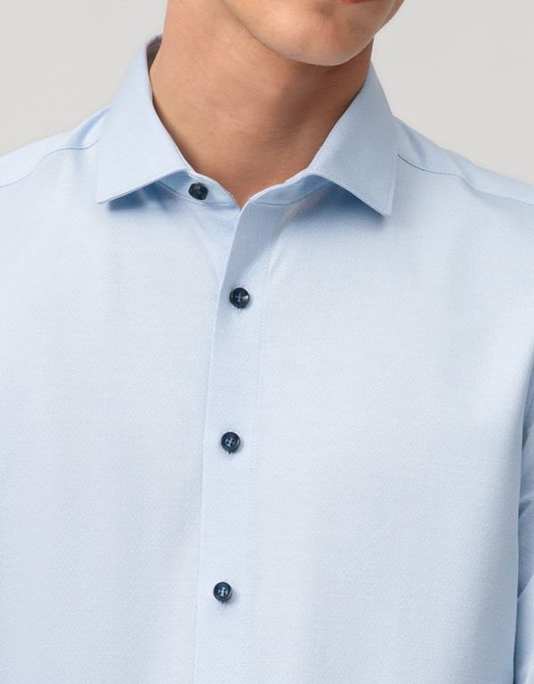 Рубашка мужская трикотажная OLYMP 24-7, body fit | купить в интернет-магазине Olymp-Men
