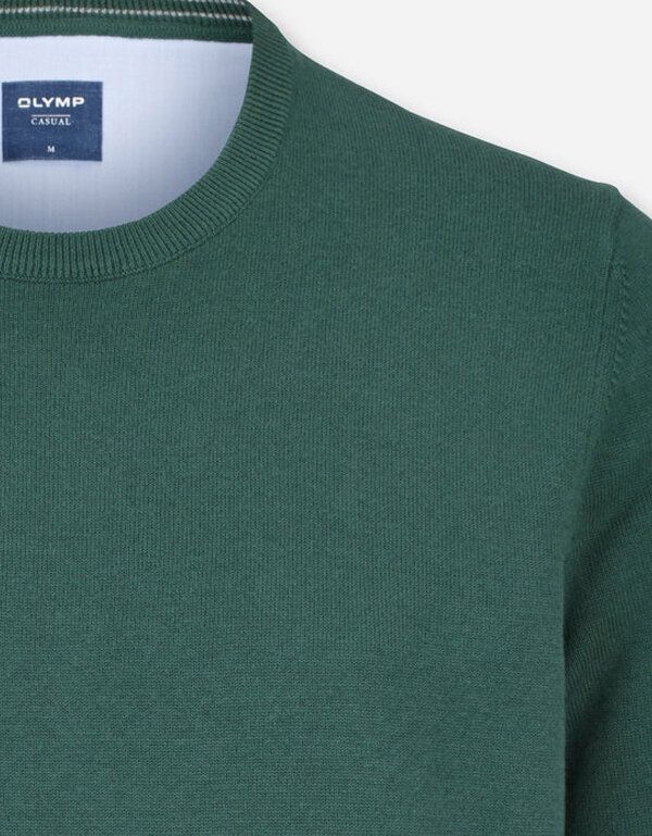 Пуловер мужской с круглым вырезом из хлопка | купить в интернет-магазине Olymp-Men