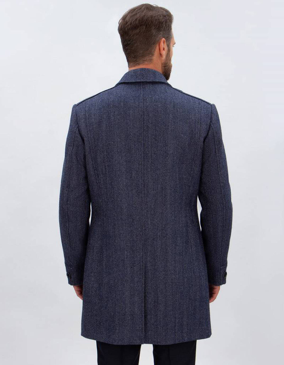 Пальто классическое утепленное, Classic fit | купить в интернет-магазине Olymp-Men