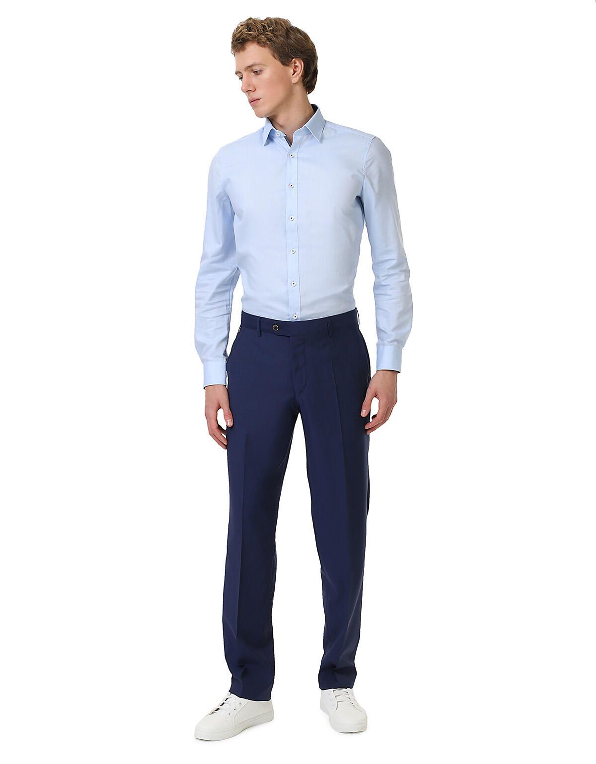 Классические брюки Wegener из тонкой шерсти прямые | купить в интернет-магазине Olymp-Men