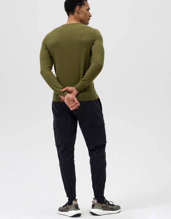 Джемпер мужской OLYMP, шерсть с шёлком, body fit | интернет-магазин Olymp-Men