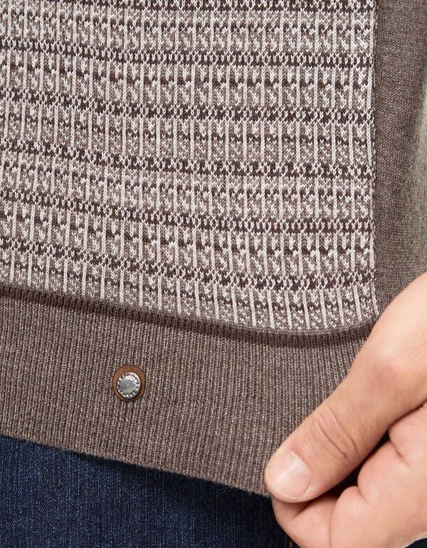 Поло мужское на молнии Gratude с рисунком | купить в интернет-магазине Olymp-Men