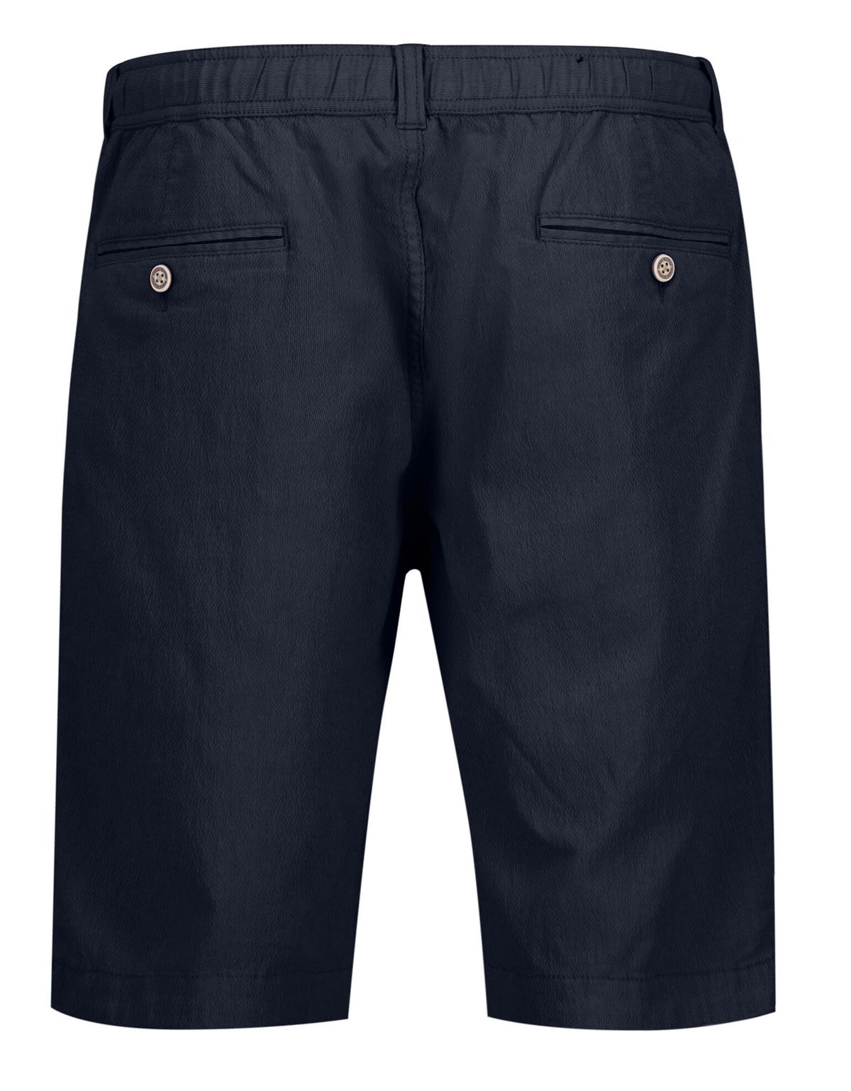 Мужские шорты синие Fynch-Hatton из жатой ткани на резинке | купить в интернет-магазине Olymp-Men