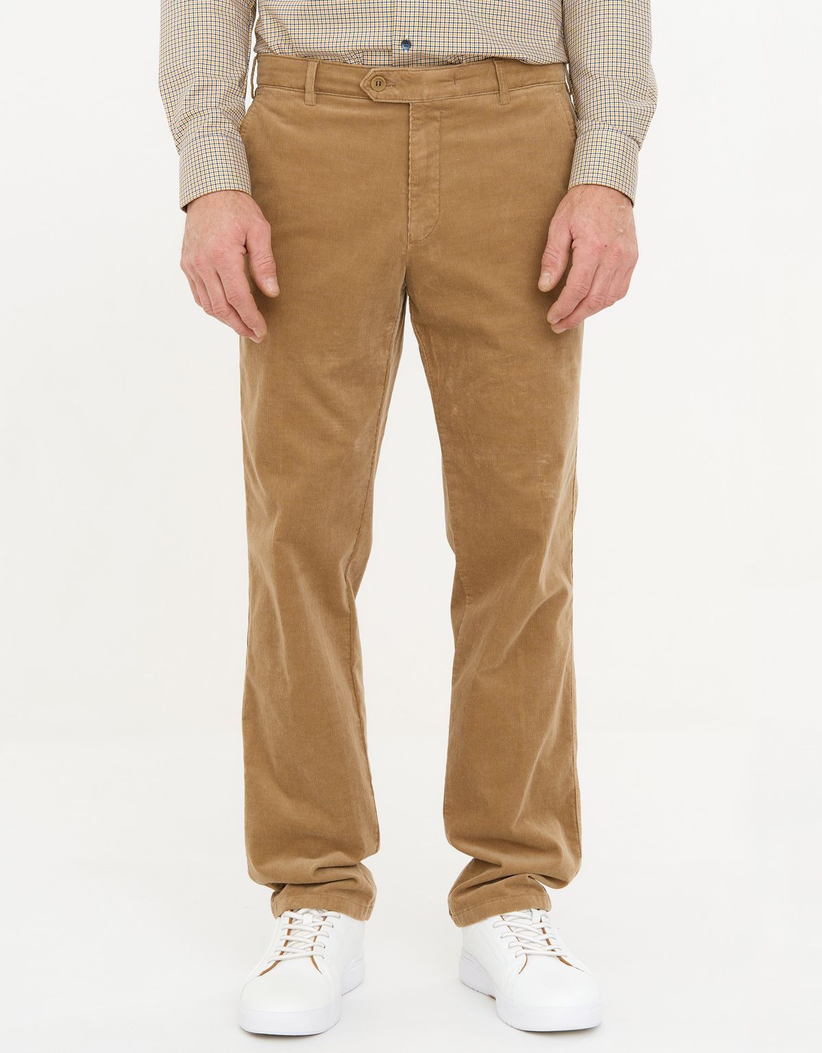 Брюки вельветовые бежевые w.Wegener | купить в интернет-магазине Olymp-Men