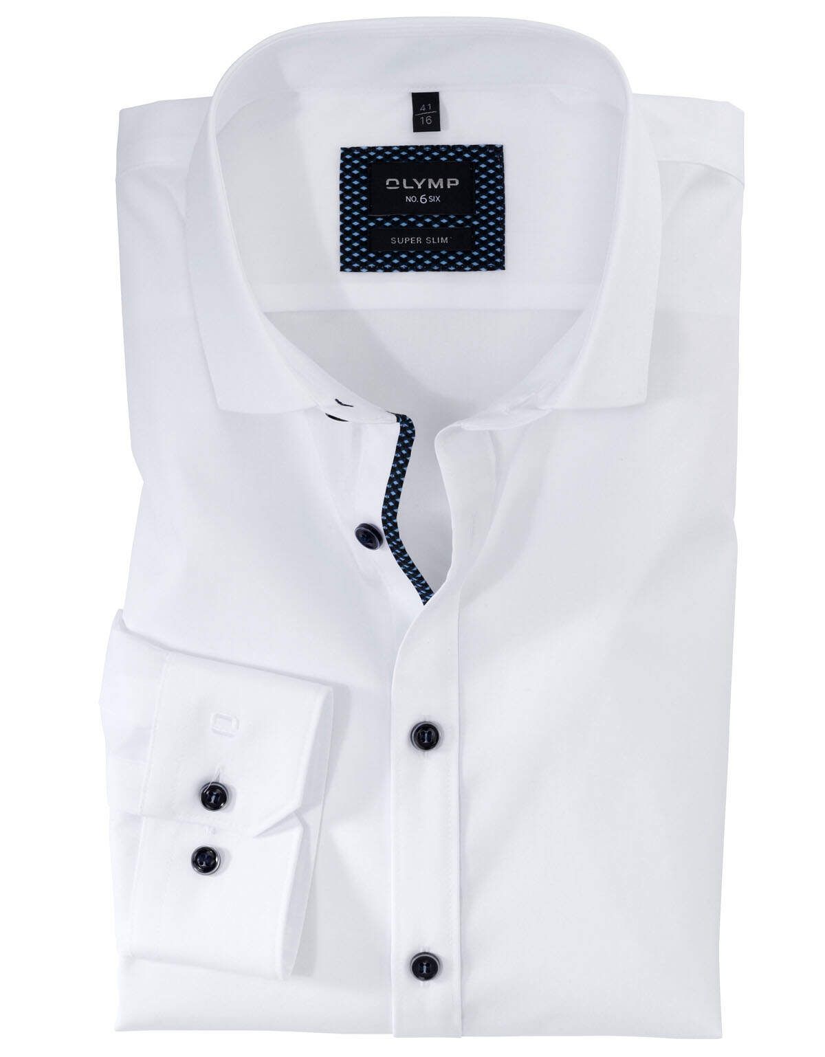 Рубашка мужская OLYMP, супер слим на рост выше 186