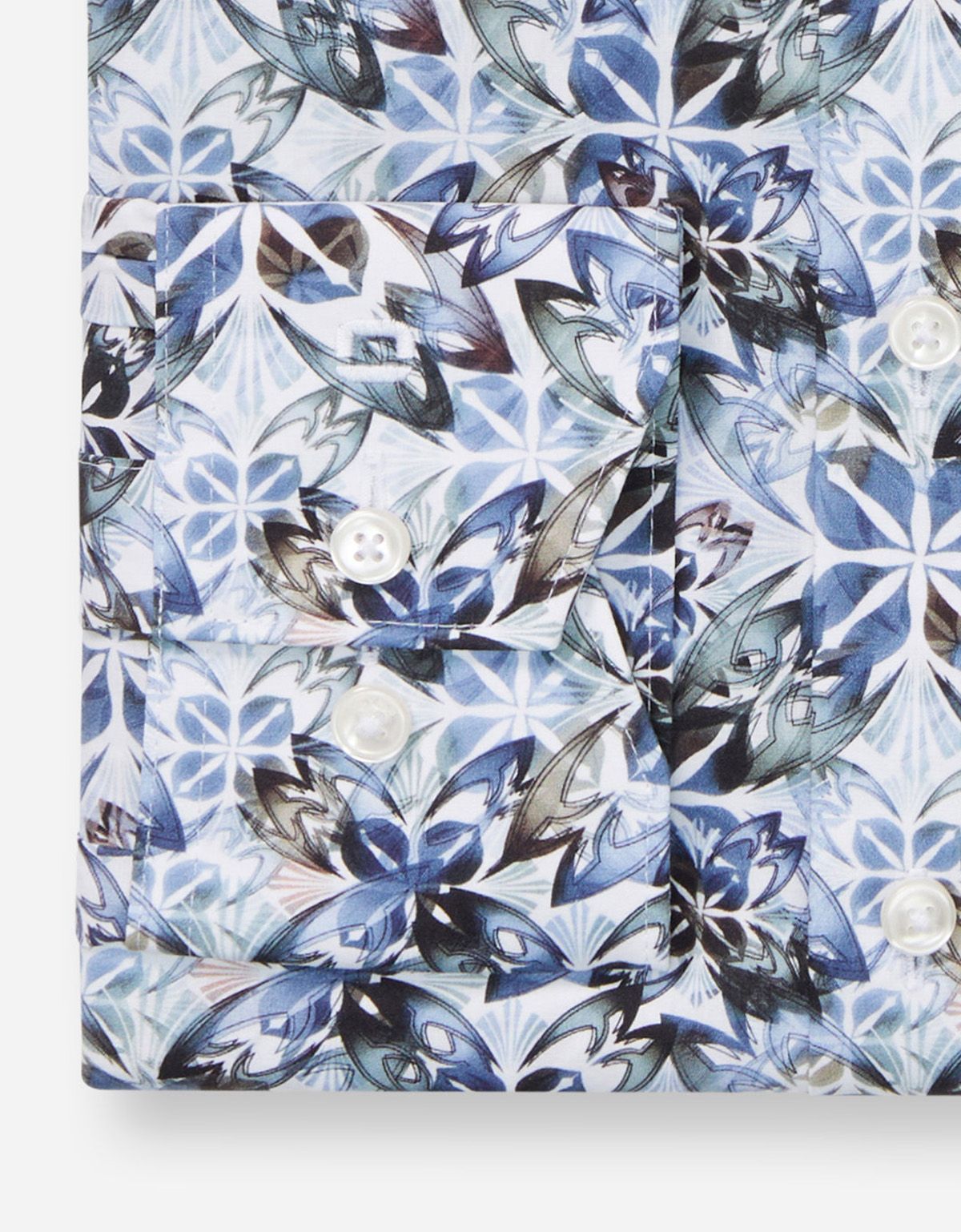 Рубашка мужская с рисунком OLYMP Luxor, modern fit на высокий рост | купить в интернет-магазине Olymp-Men