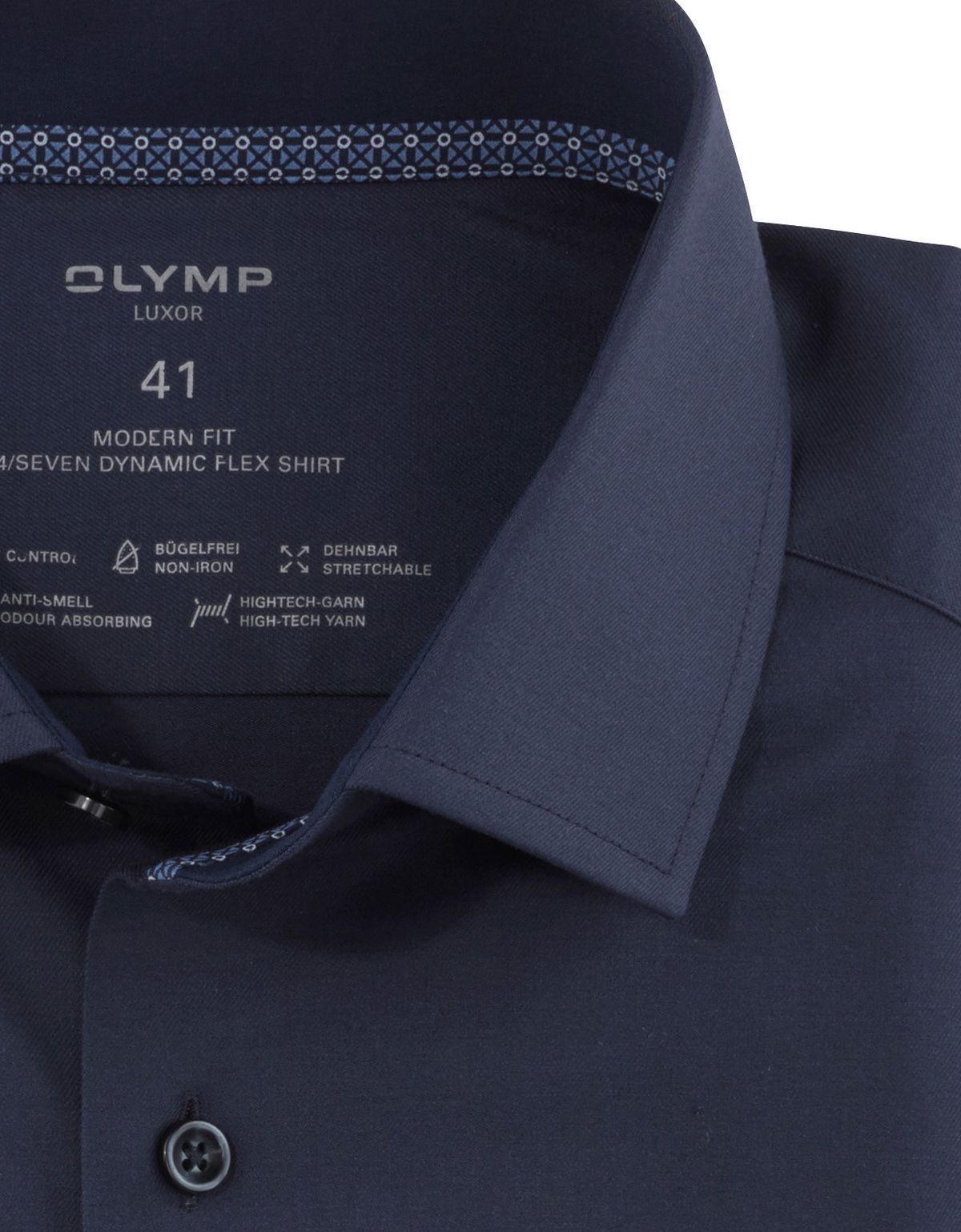 Рубашка мужская OLYMP Luxor 24/7, modern fit | купить в интернет-магазине Olymp-Men