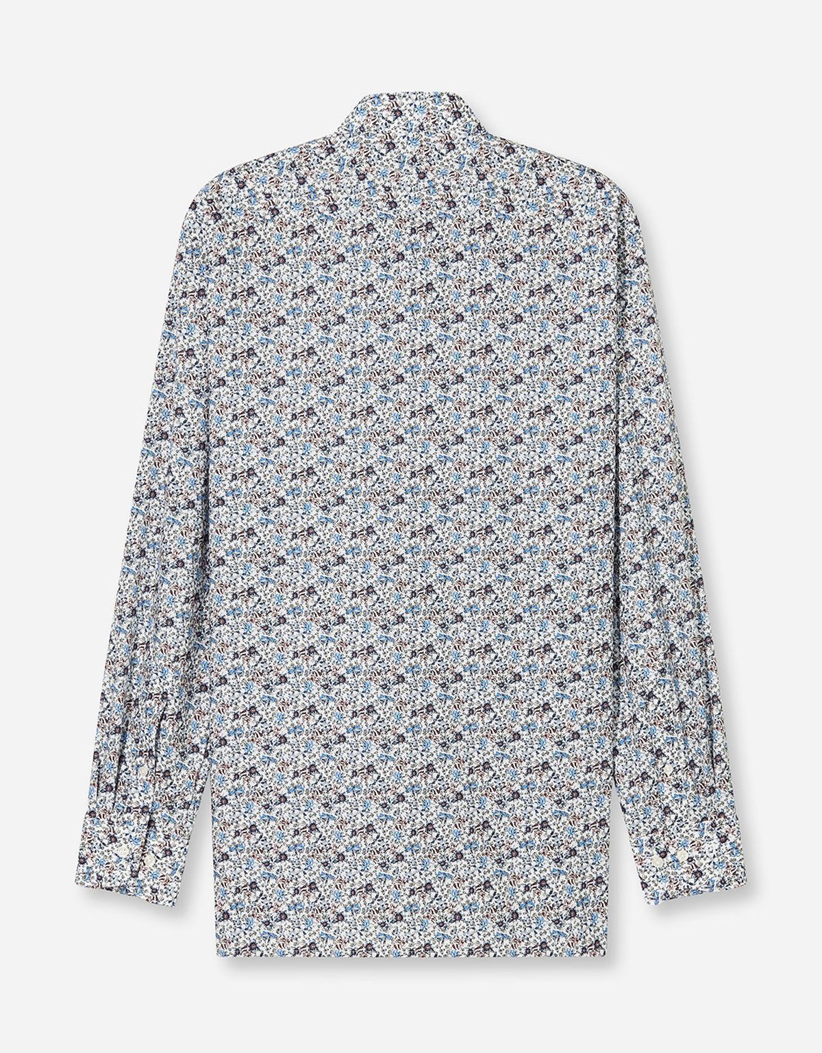 Рубашка мужская с цветочным принтом OLYMP, modern fit на рост до 176 | купить в интернет-магазине Olymp-Men