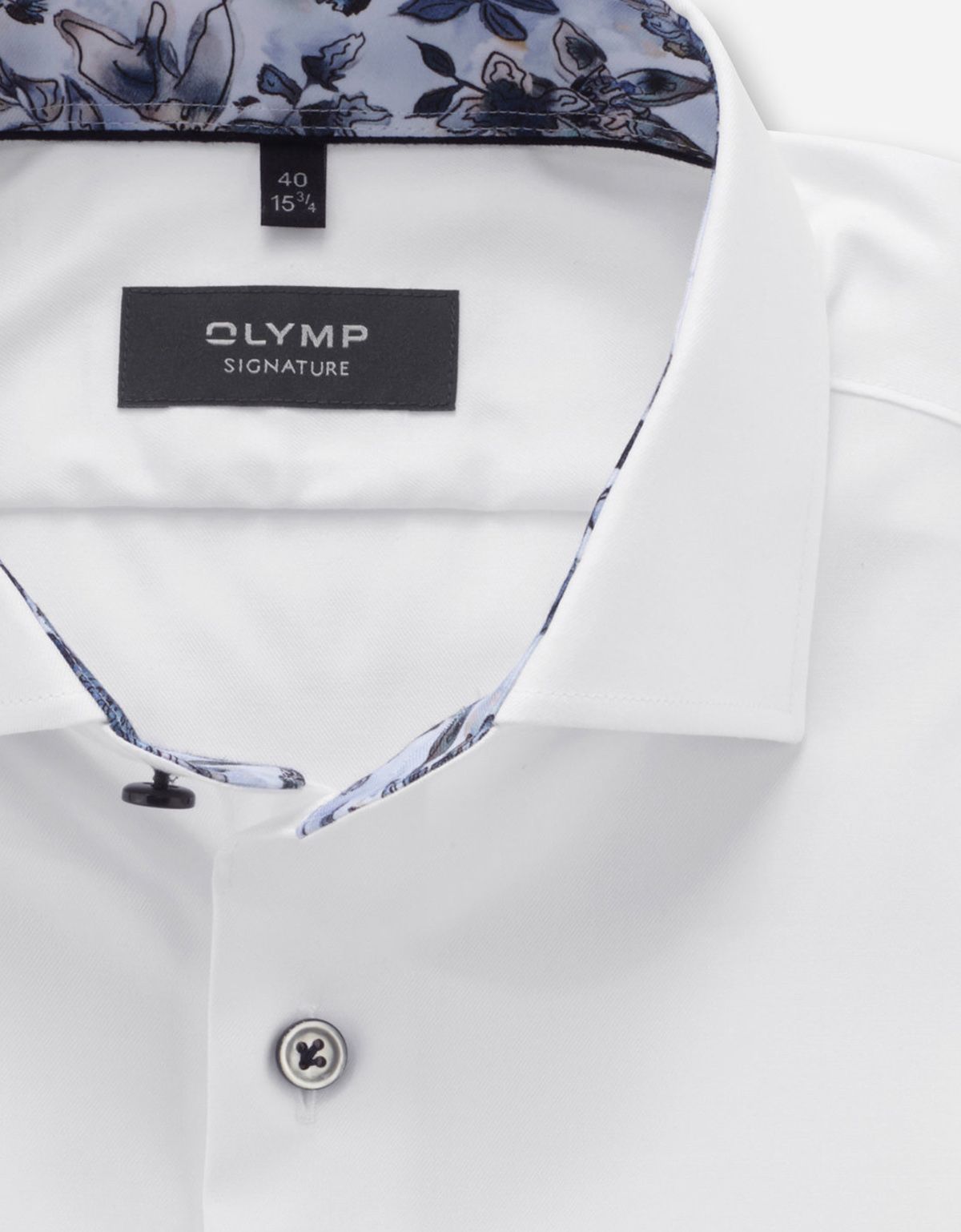 Рубашка мужская белая классическая Signature на высокий рост