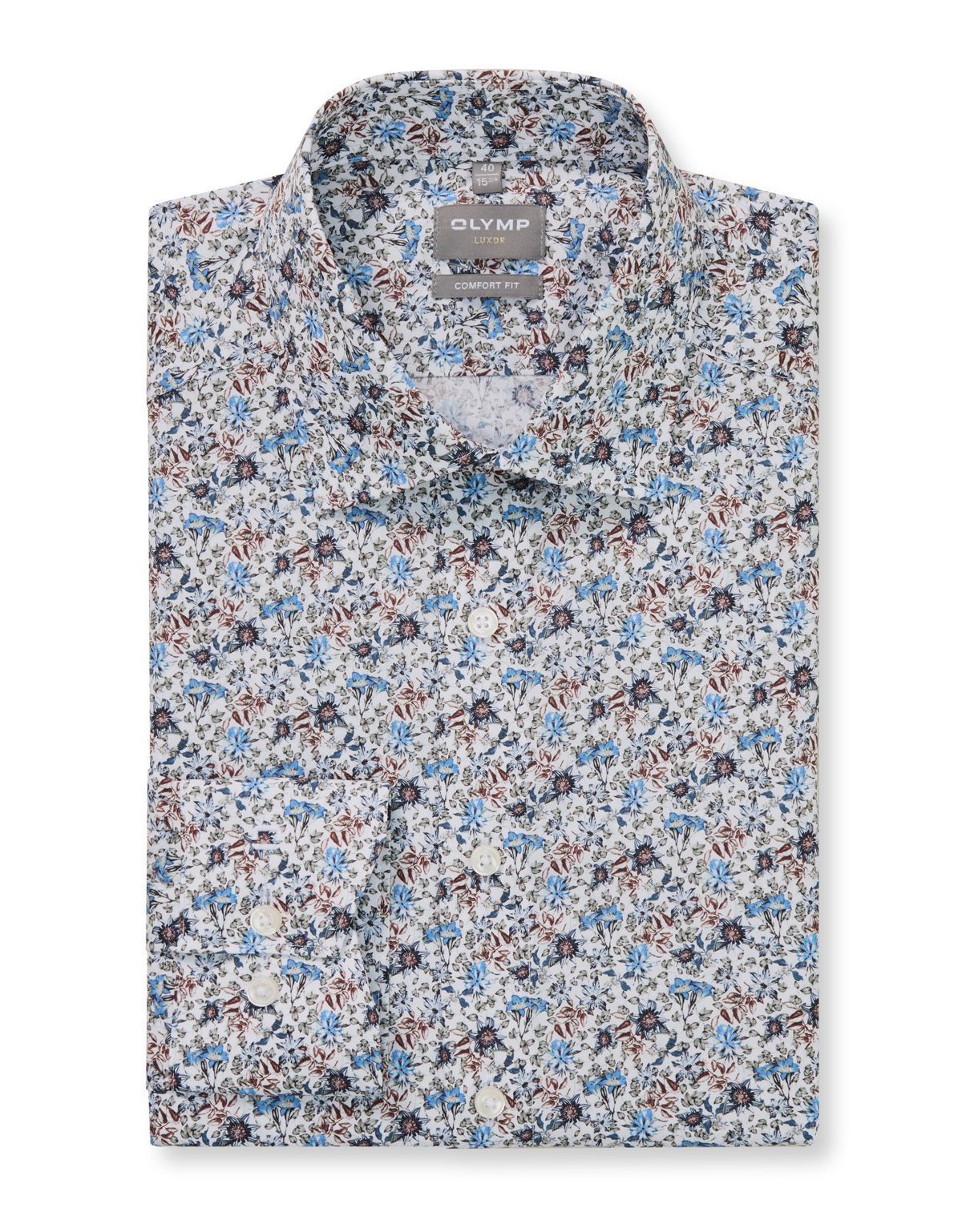 Рубашка мужская OLYMP Luxor, modern fit на высокий рост | купить в интернет-магазине Olymp-Men