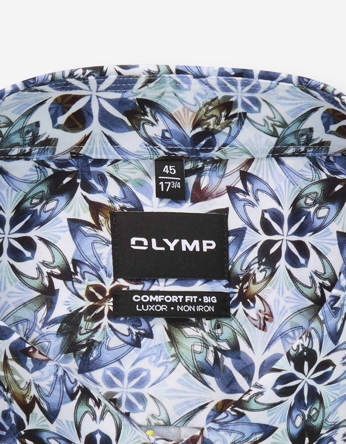 Рубашка мужская с принтом Olymp Luxor Big, прямой крой | купить в интернет-магазине Olymp-Men