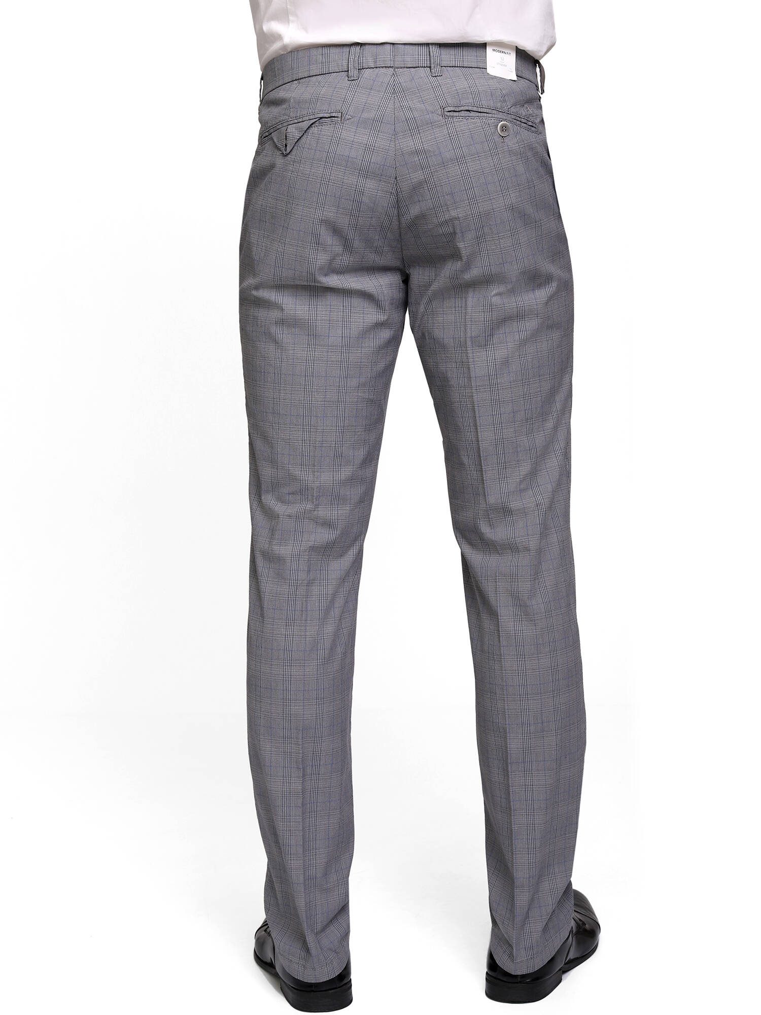 Брюки мужские Brax Fey зауженные в клетку | купить в интернет-магазине Olymp-Men