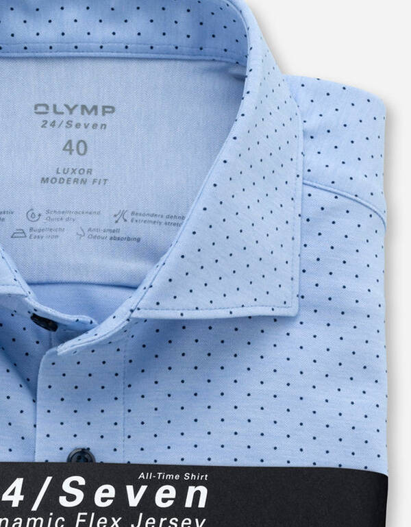 Рубашка трикотажная OLYMP Luxor 24/7, modern fit | купить в интернет-магазине Olymp-Men