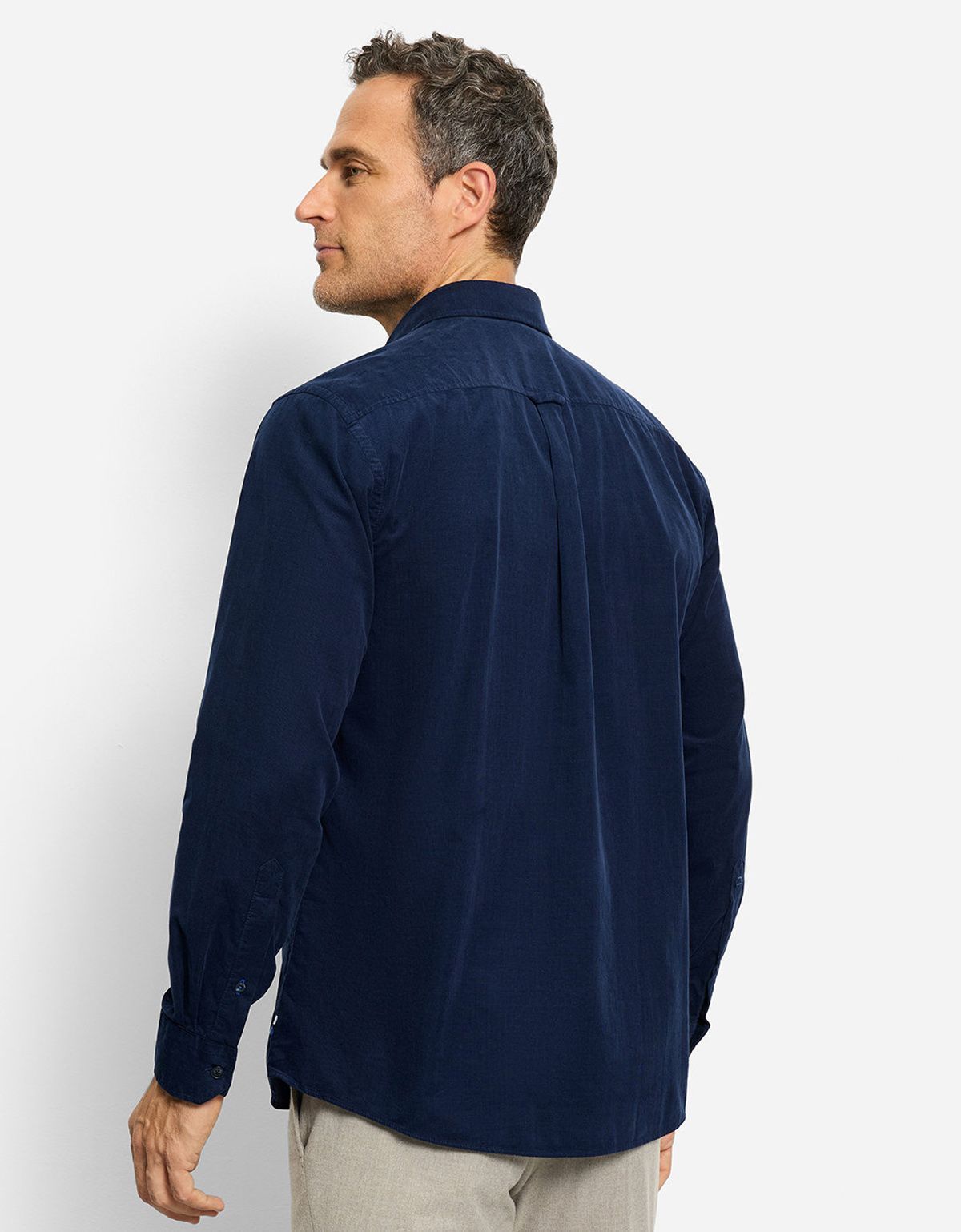 Рубашка вельветовая мужская с карманами OLYMP Casual | купить в интернет-магазине Olymp-Men