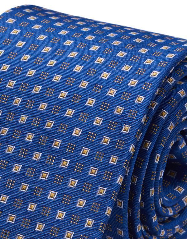 Галстук удлиненный мужской Bernd Hennes c рисунком, широкий, 8,5 см | купить в интернет-магазине Olymp-Men