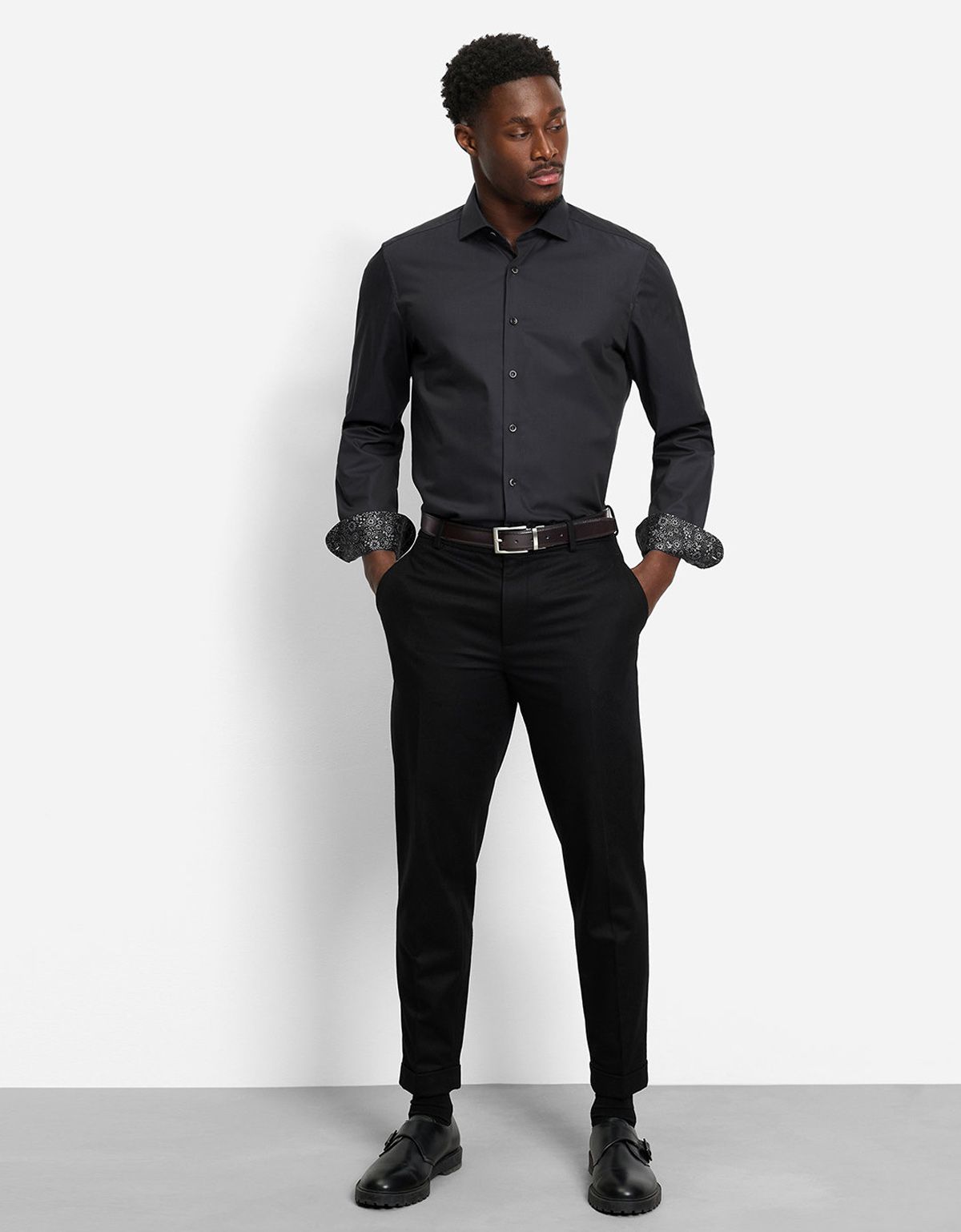 Рубашка мужская классическая OLYMP, body fit, на высокий рост | купить в интернет-магазине Olymp-Men