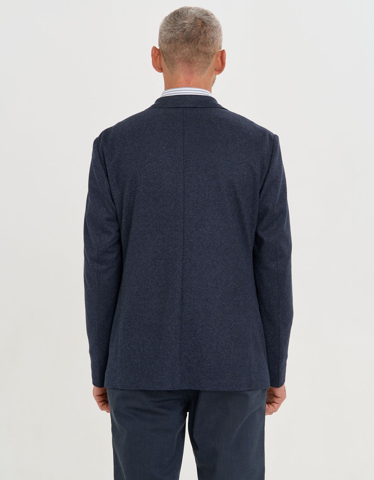 Пиджак мужской трикотажный синий Roy Robson | купить в интернет-магазине Olymp-Men