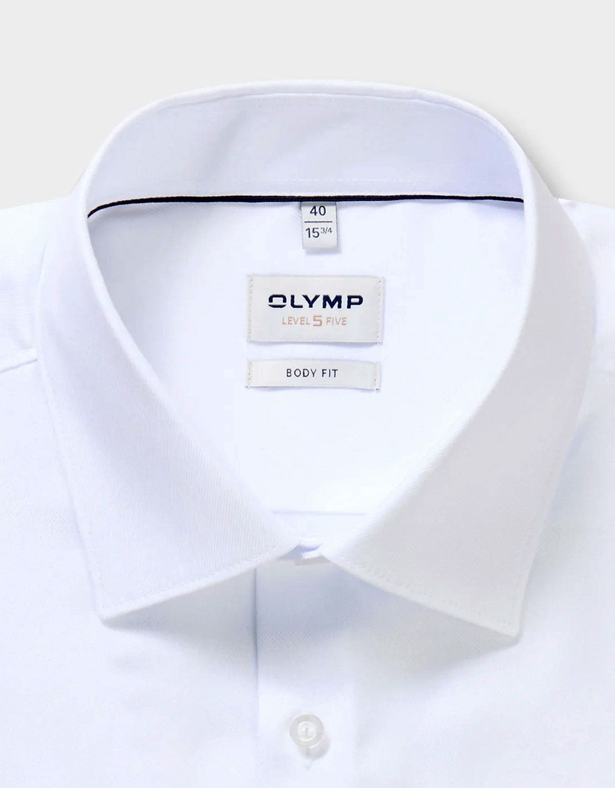 Сорочка белая OLYMP, приталенная на высокий рост | купить в интернет-магазине Olymp-Men