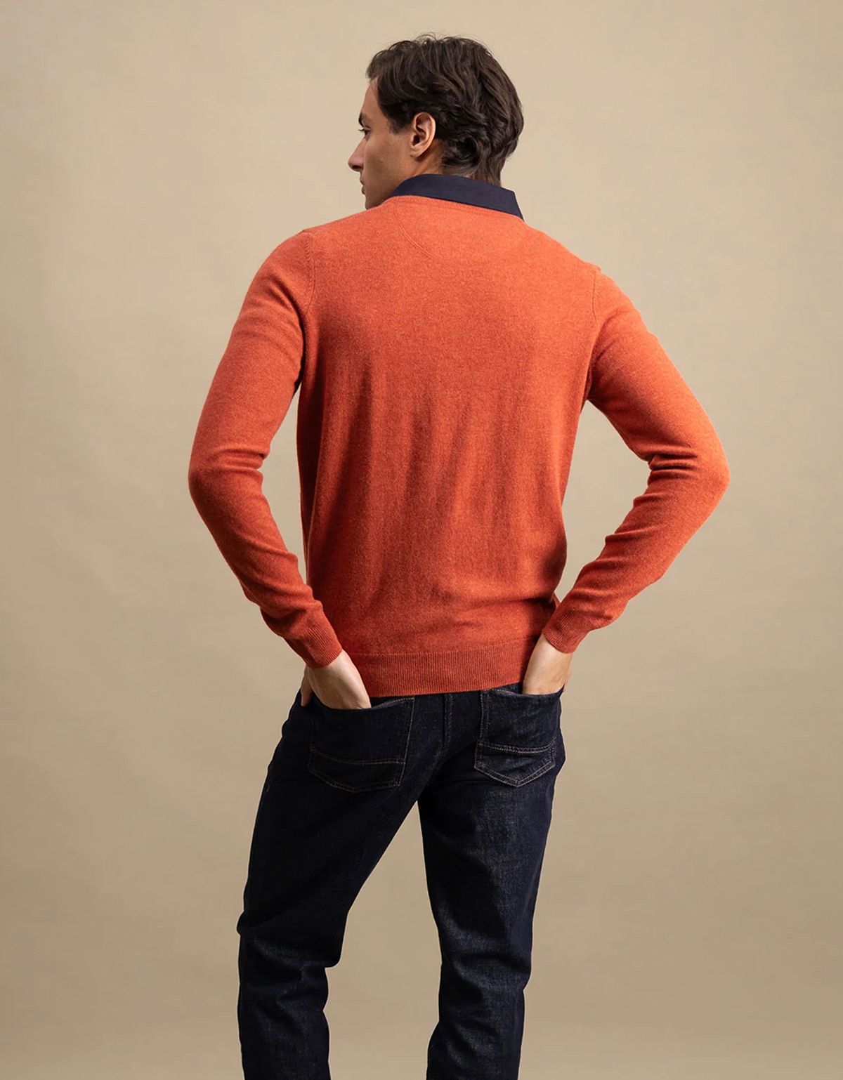 Джемпер мужской Fynch-Hatton с круглым вырезом | интернет-магазин Olymp-Men