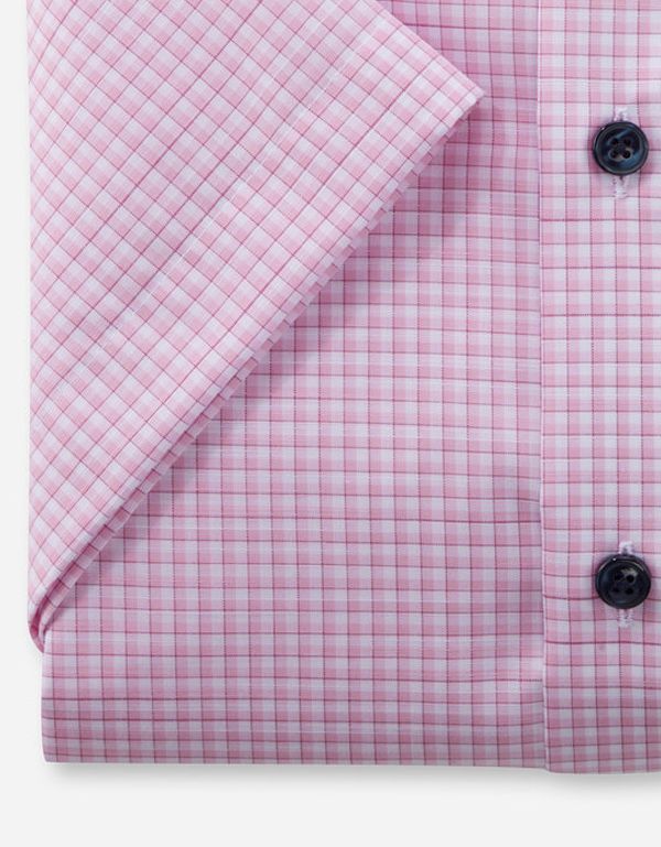 Рубашка мужская в клетку OLYMP Luxor, прямой крой