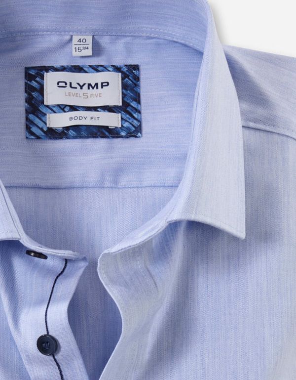 Рубашка классическая OLYMP длинный рукав, body fit | купить в интернет-магазине Olymp-Men