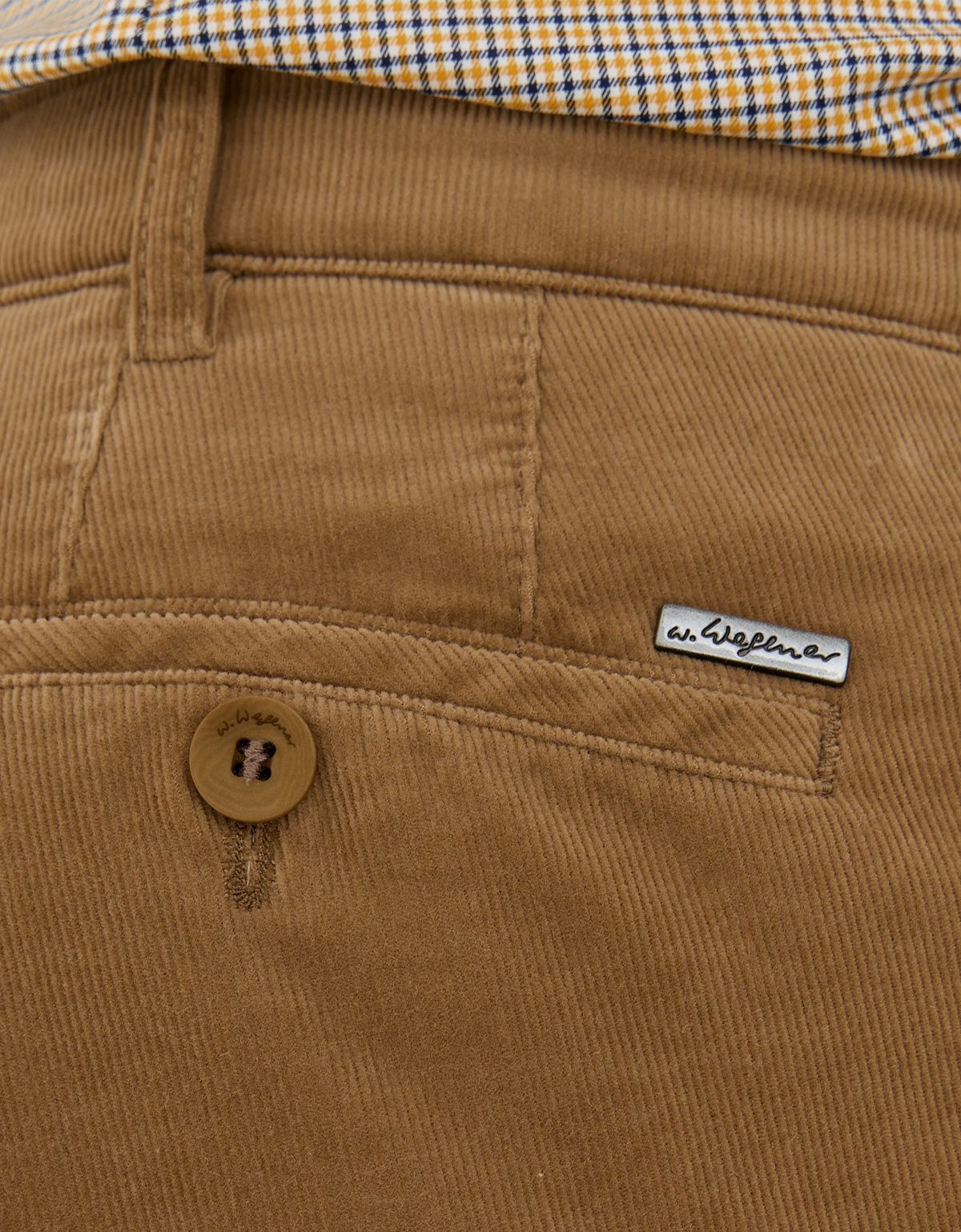 Брюки вельветовые бежевые w.Wegener | купить в интернет-магазине Olymp-Men