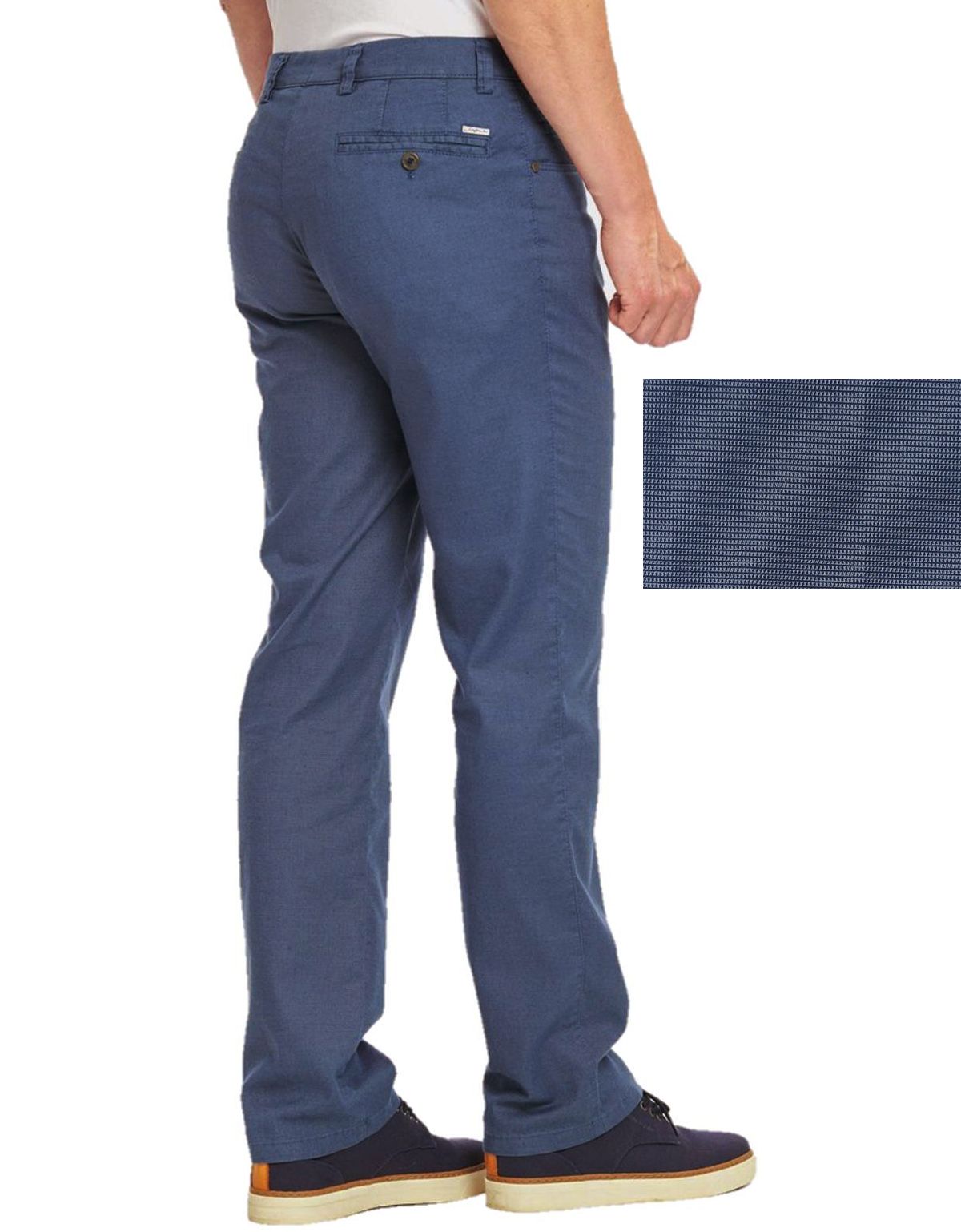 Брюки мужские летние синие w.Wegener | купить в интернет-магазине Olymp-Men