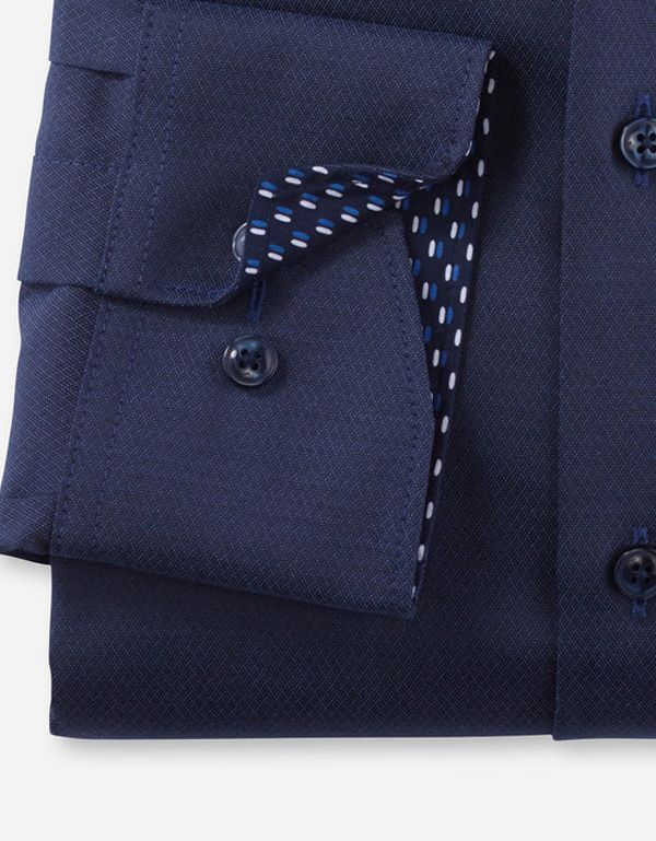 Рубашка мужская OLYMP Luxor, modern fit, фактурная ткань, рост до 176 | купить в интернет-магазине Olymp-Men