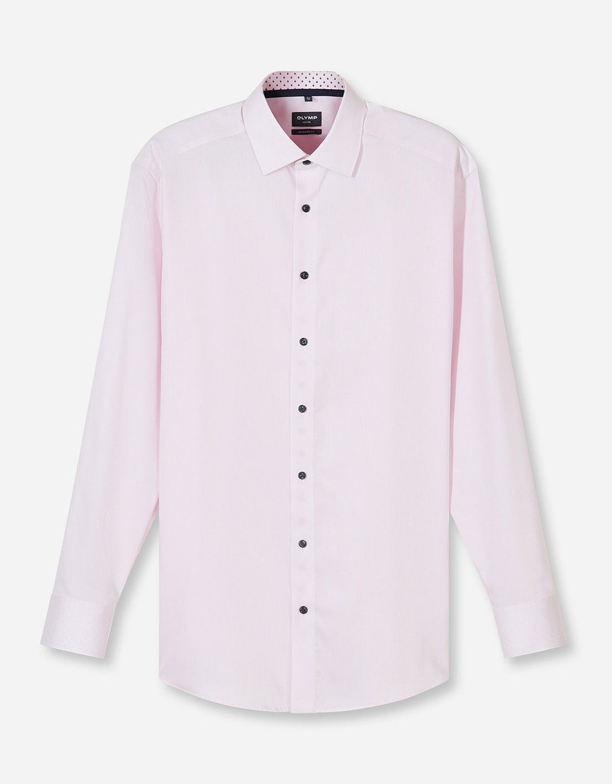 Сорочка мужская в розовую полоску OLYMP Luxor, modern fit | купить в интернет-магазине Olymp-Men