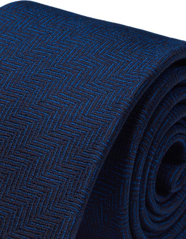 Галстук мужской удлиненный Bernd Hennes в ёлочку, широкий, 8,5 см | купить в интернет-магазине Olymp-Men