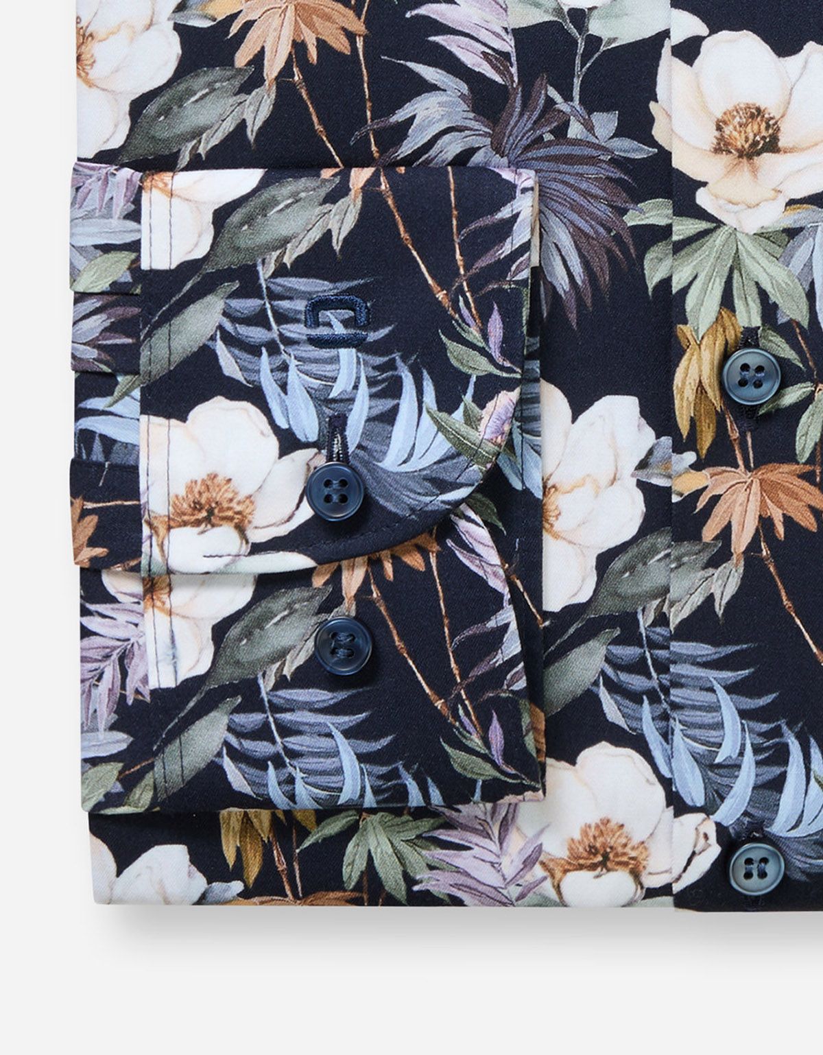 Рубашка с цветочным принтом Olymp, body fit | купить в интернет-магазине Olymp-Men