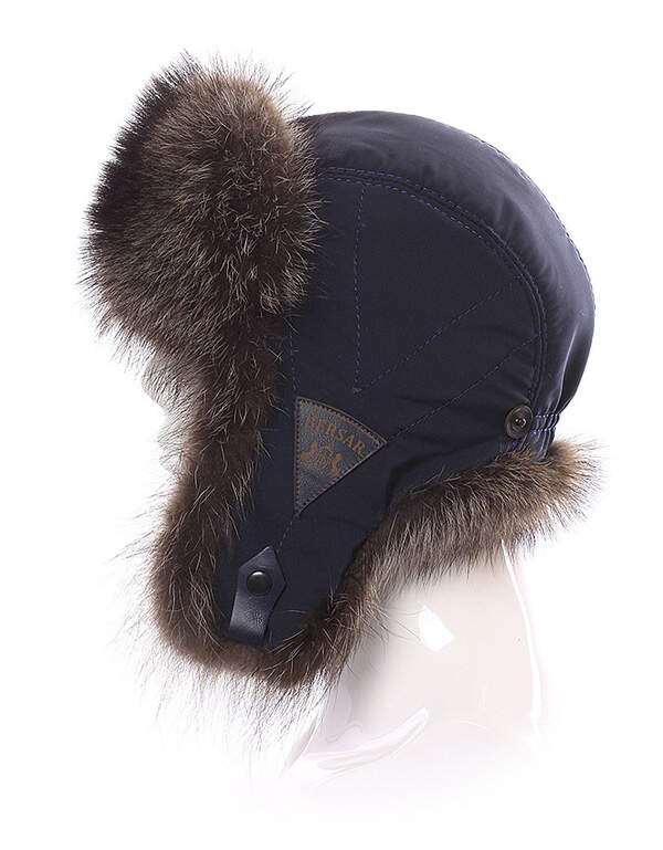 Шапка-ушанка меховая мужская Bersar | купить в интернет-магазине Olymp-Men