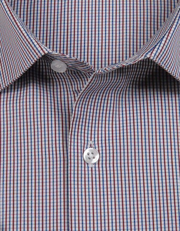 Рубашка мужская в клетку PLATIN Slim Fit, артикул 2420KF-PLT