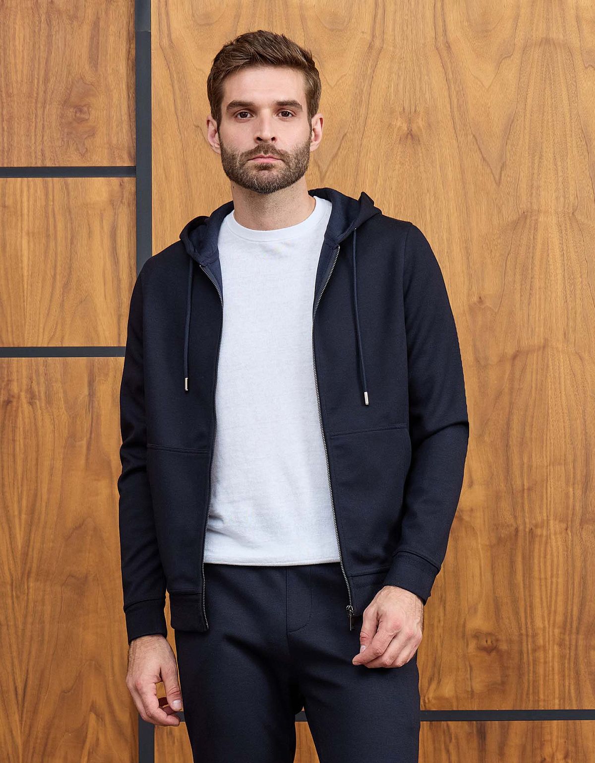 Костюм спортивный синий мужской MEUCCI | интернет-магазин Olymp-Men