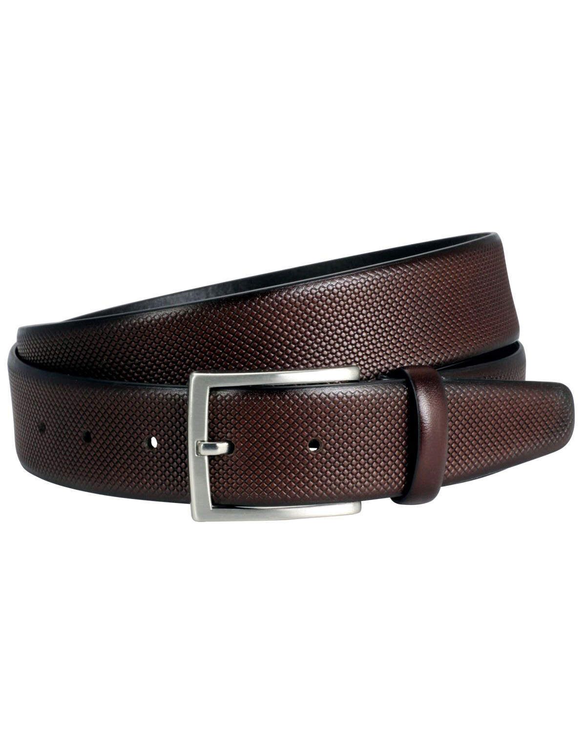 Ремень Lindenmann классический с мелким тиснением мужские | купить в интернет-магазине Olymp-Men