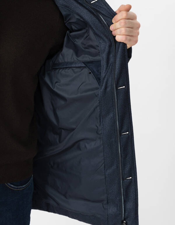 Куртка утеплённая Meucci стеганая с капюшоном | купить в интернет-магазине Olymp-Men