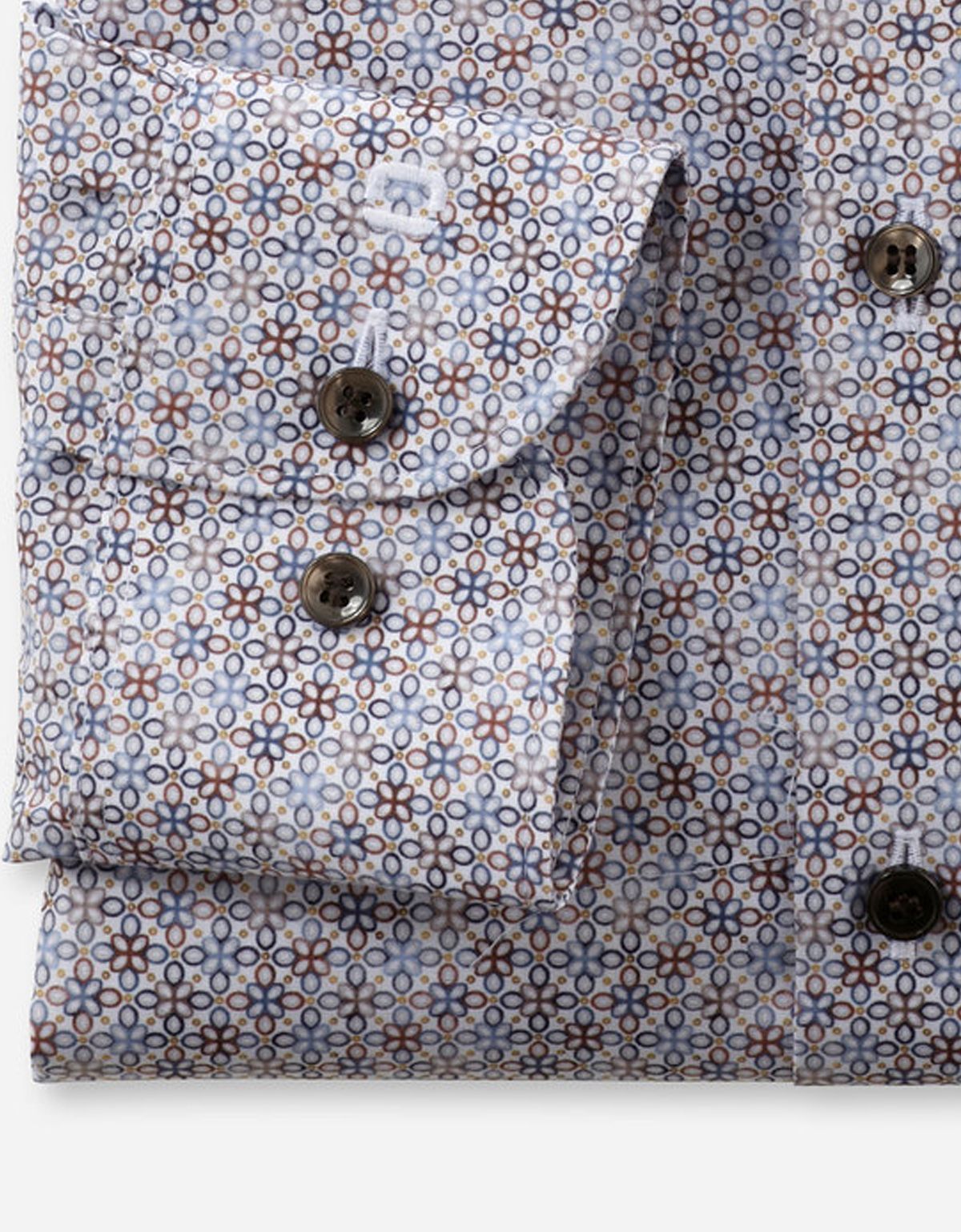 Рубашка мужская с рисунком OLYMP, body fit на высокий рост | купить в интернет-магазине Olymp-Men