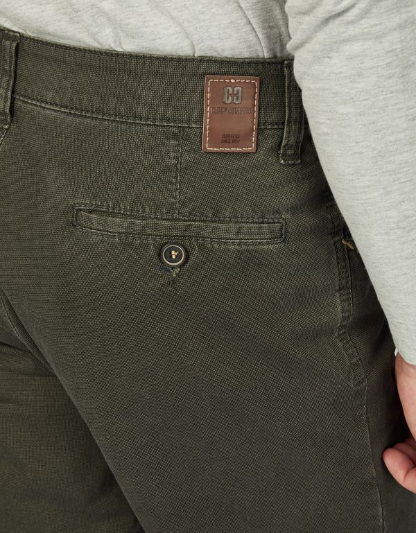 Брюки мужские зеленые Club Of Comfort, 5 карманов, прямые, мод.Marvin | купить в интернет-магазине Olymp-Men